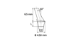 Immagine di Abutment anatomico concavo angolato 20° / H3