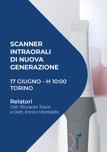 Immagine di Corso in aula: "Scanner intraorali di nuova generazione: il flusso digitale completo, dall'on-site al laboratorio."