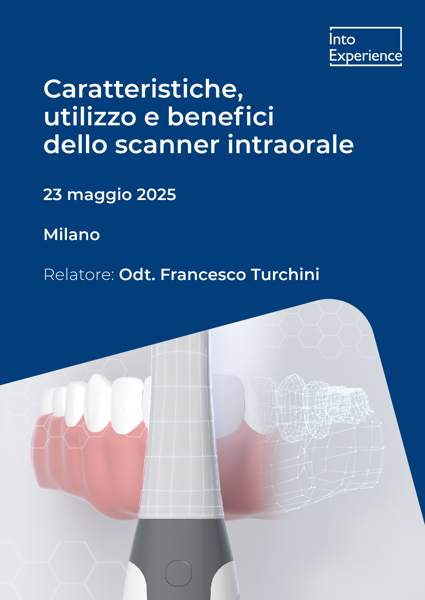 Immagine di Corso pratico-teorico "Caratteristiche, utilizzo e benefici dello scanner intraorale"