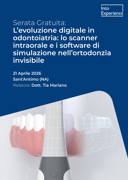 Immagine di Serata GRATUITA L’evoluzione digitale in odontoiatria: lo scanner intraorale e i software di simulazione nell’ortodonzia invisibile